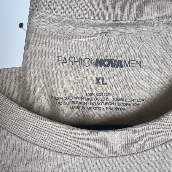 Nwt - Fashion Nova, Men’s Money Maker Short Sleeve Tee. Size: Xl. - Picture 4 of 8